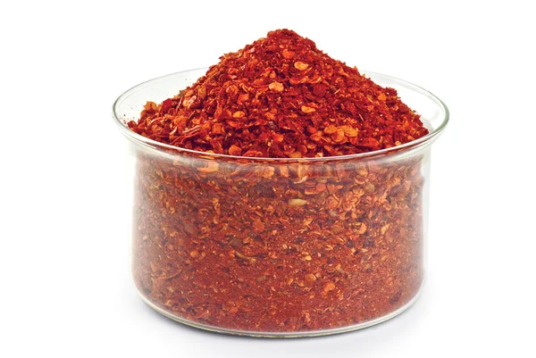 stock image Chopped dry paprika, chili