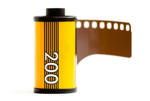 Beholder af 35mm film - Stock-foto