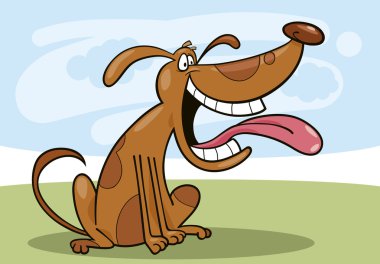 Cartoon dog clipart