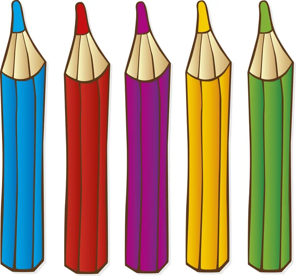 Ceruzák — Stock Vector