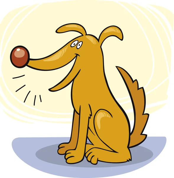 Hundetricks: Bellen — Stockvektor