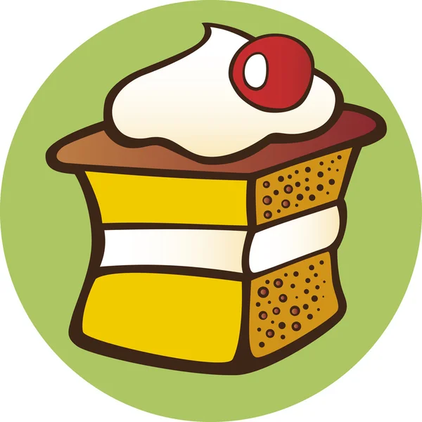 Солодкий пиріг — стоковий вектор