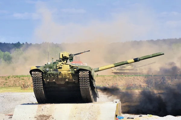 Bojový tank. — Stock fotografie