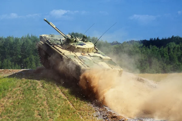 Armoured combat vehicle. — Stock Photo, Image