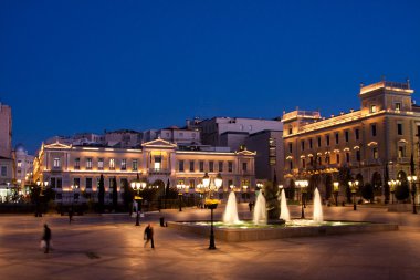 kotzia Meydanı ve Atina cityhall