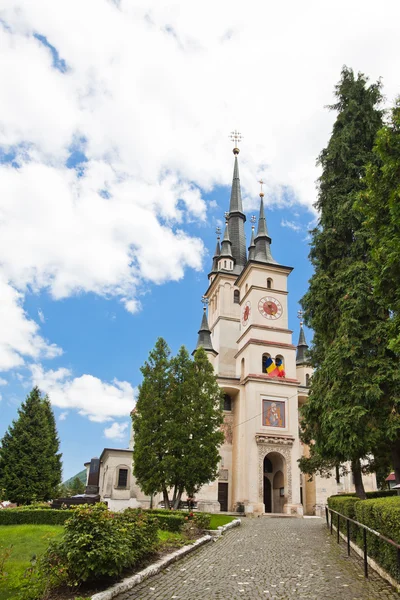 St. nicholas Kirche in Brasov — Stockfoto