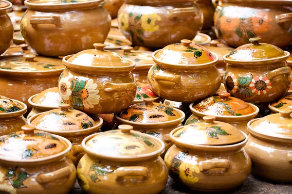 Traditionella rumänska keramik — Stockfoto