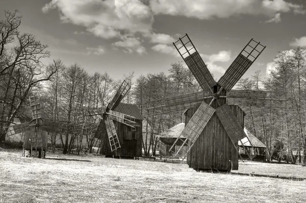 Traditional Windmills — Stock Photo, Image