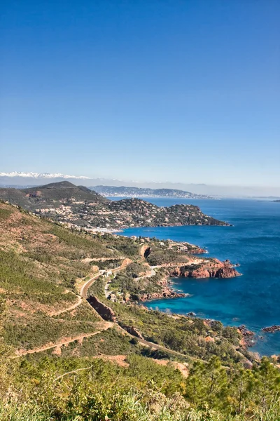 Panorama über das Mittelmeer. — Stockfoto