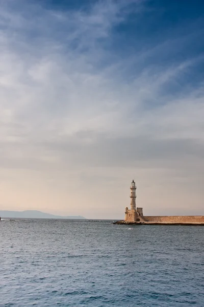 Chania Lighthouse — Stock Photo, Image
