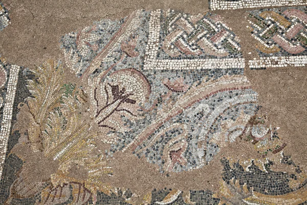 Mozaiki w łaźni wielki w dion — Zdjęcie stockowe