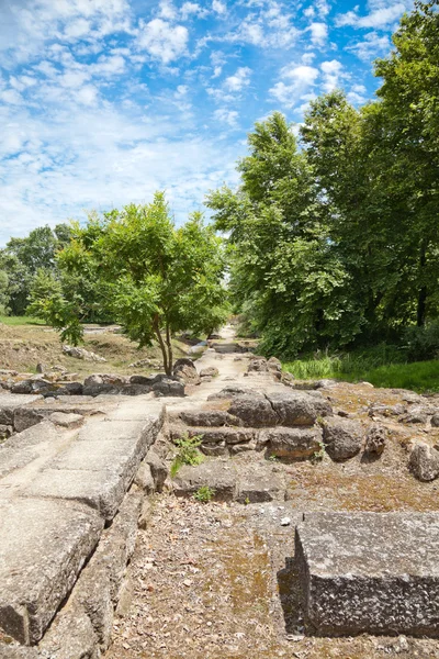 Sitio arqueológico de Dion — Foto de Stock