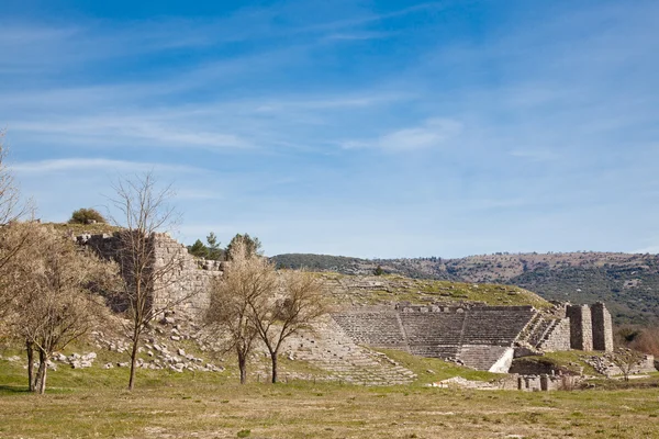 Древний театр в Додони — стоковое фото