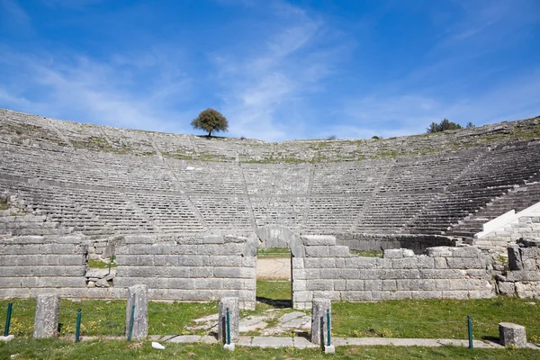 El antiguo teatro de Dodoni — Foto de Stock