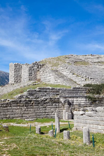 Starożytnego teatru w dodoni — Zdjęcie stockowe