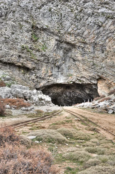 Idea Grotta di Andron — Foto Stock