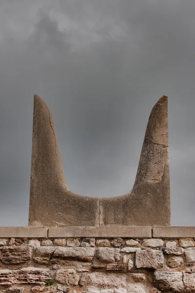 Knossos archäologische Stätte — Stockfoto