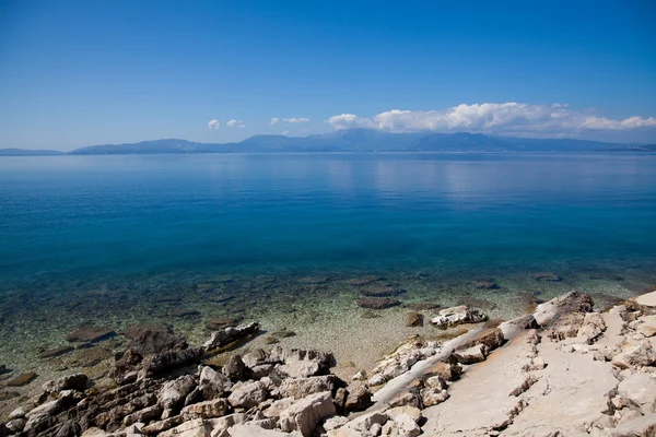 Yunan sahil şeridi — Stok fotoğraf