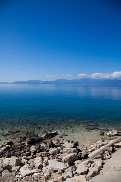 Griekse kustlijn — Stockfoto
