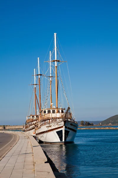 stock image Ships at Lefkada