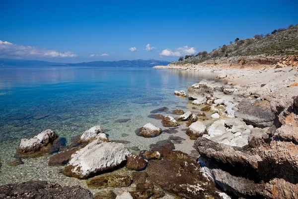 stock image Greek Coastline