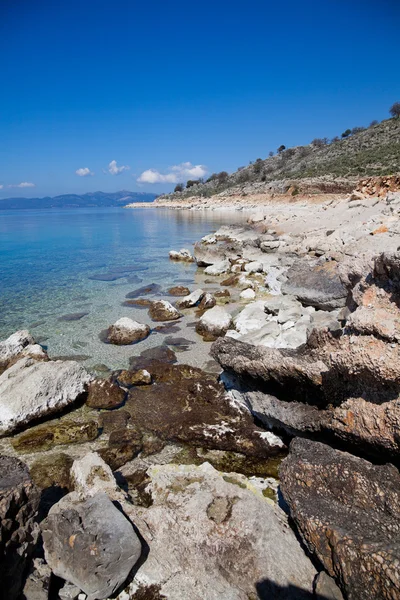 Řecké pobřeží — Stock fotografie