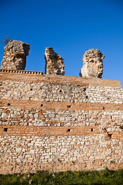 Детали археологического памятника Никополиса — стоковое фото