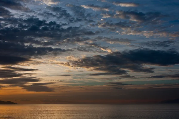 Восход солнца в Нафплионе — стоковое фото
