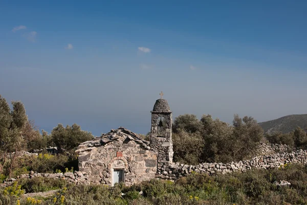 Oude kapel dichtbij Lakonië — Stockfoto