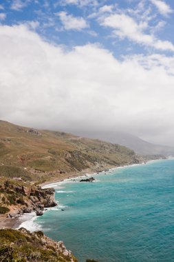 preveli, kıyı peyzaj