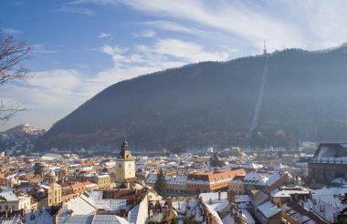 Brasov Panorama clipart