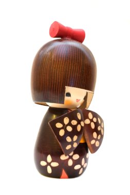 Kokeshi doll clipart