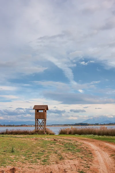 Birdwatching tower — Stock Photo, Image