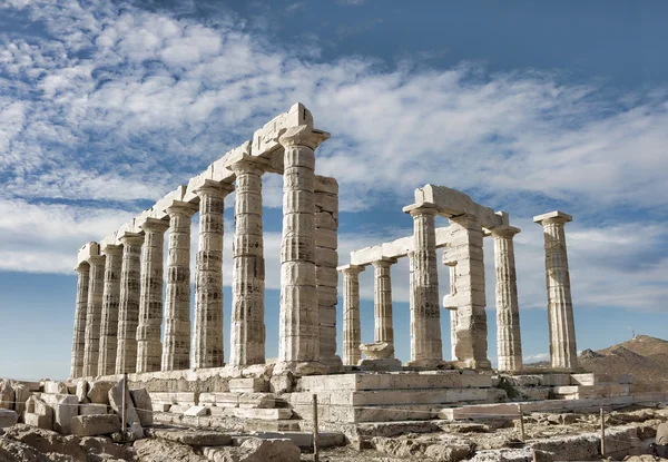 Храм Посейдона — стоковое фото