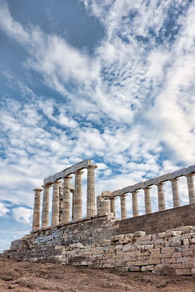 Храм Посейдона — стоковое фото