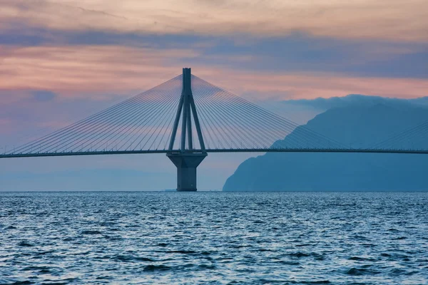 Río - Puente de Antirrio — Foto de Stock