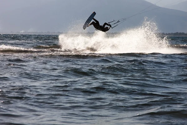 Kite surfing — Stock Photo, Image