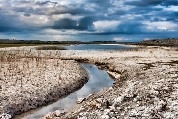 Lago no Burren — Fotografia de Stock
