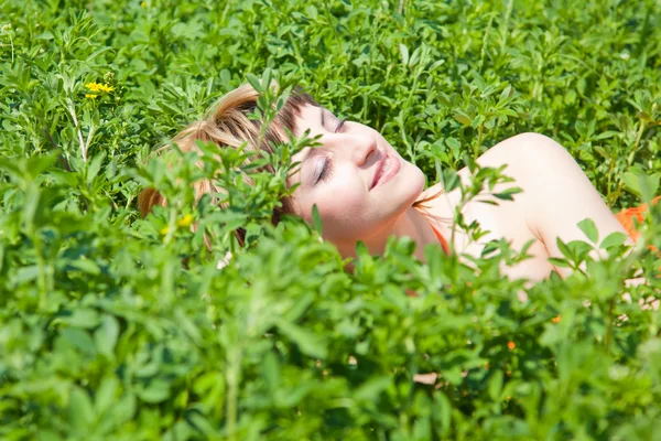 Genieten van de natuur — Stockfoto