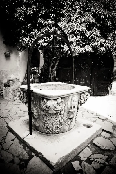 Stock image Fountain at Bran Castle