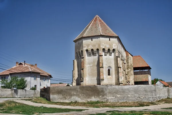 Iglesia fortificada de Buzd — Foto de Stock