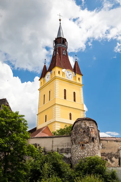 Кристианская укреплённая церковь — стоковое фото