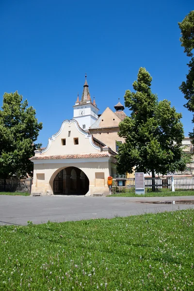Харманская укреплённая церковь — стоковое фото