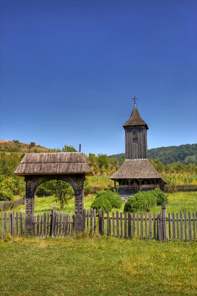 木制教堂 — 图库照片