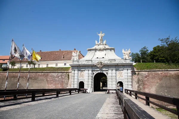 stock image Alba Iulia Fortress Gate