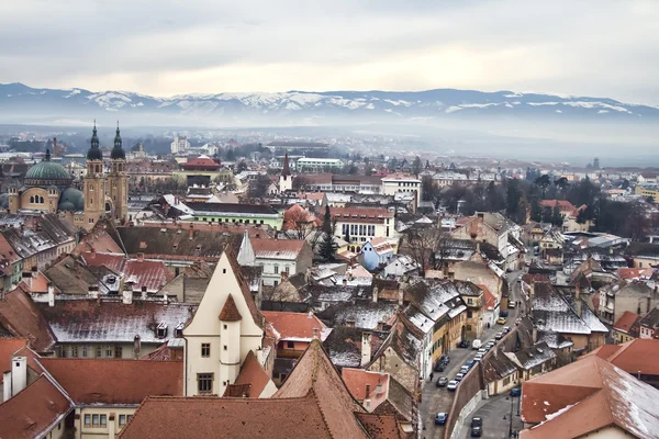 Panorama de Sibiu — Foto de Stock