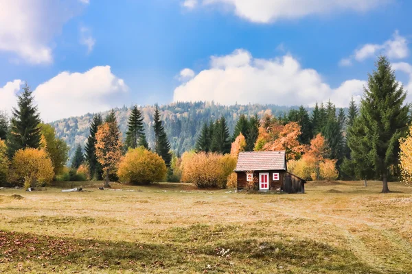 stock image Mountain hut