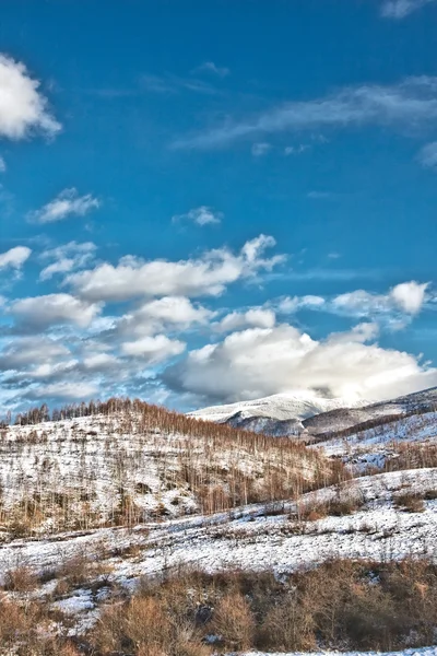 Зима в Ретезате — стоковое фото