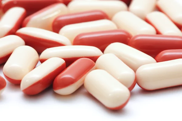 stock image Red and white pills