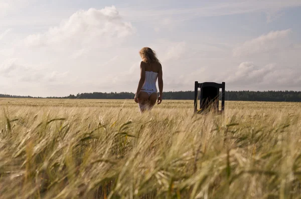 stock image Loneliness of the bride